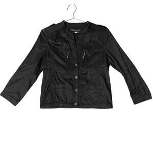Michel Klein Paris VintageWomen's Black Jacket EU Size 40